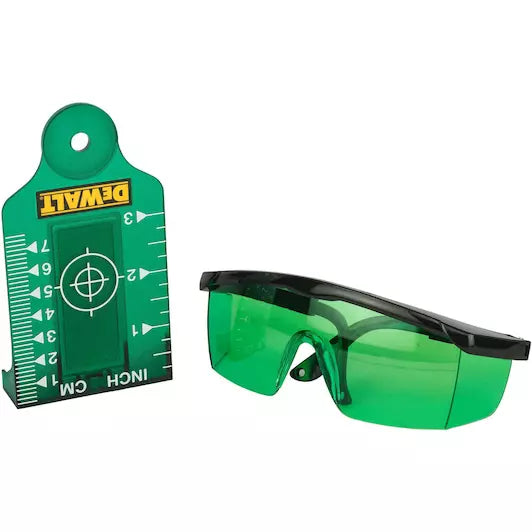 DeWALT DCE089D1G 10.8V Li-Ion accu zelfnivellerende 3x 360 graden multilijnlaser set (1x 2.0Ah accu) in koffer - 3 lijnen - 30m - groen