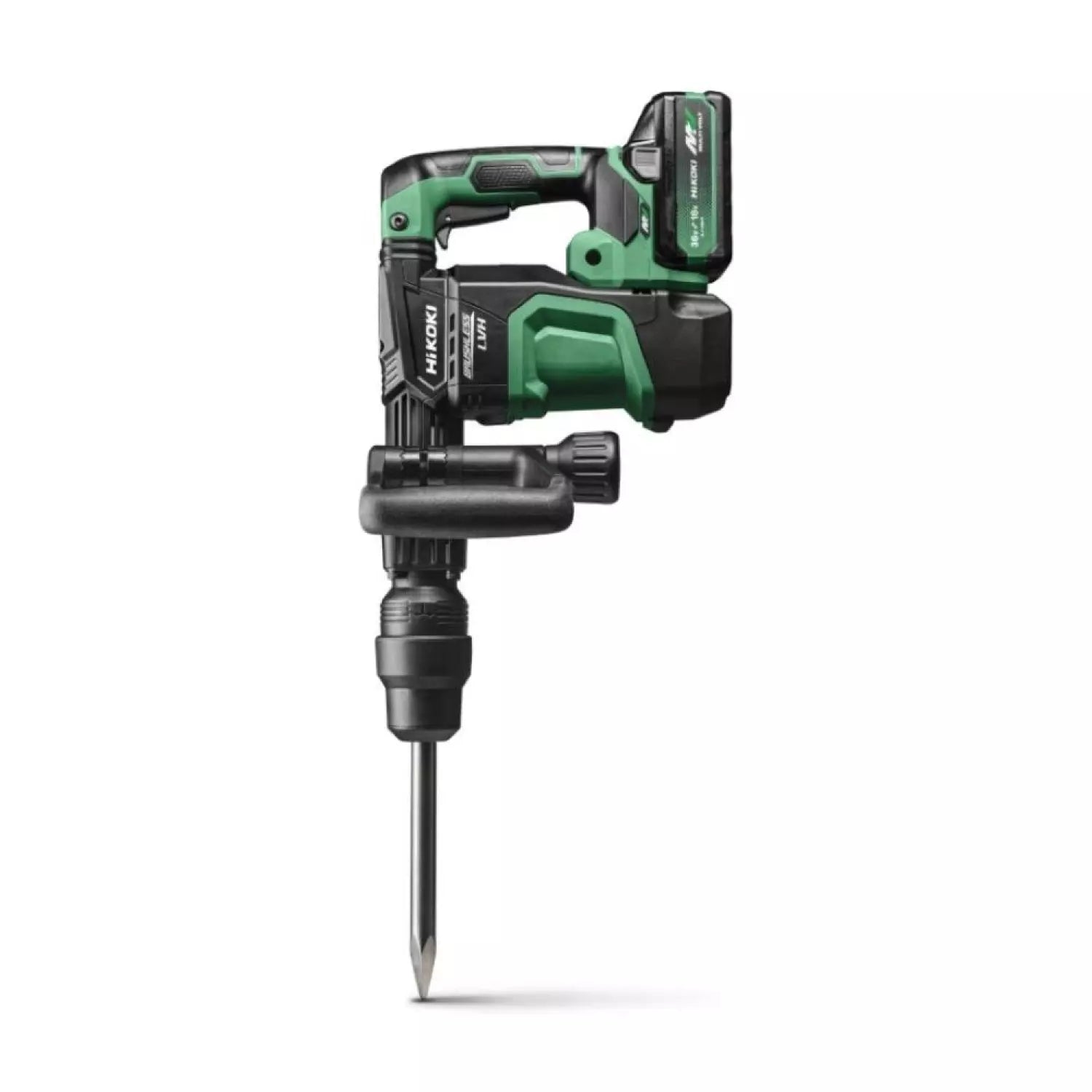 ACCU BREEKHAMER SDS-MAX 36V - BRUSHLESS - 6,8J - LVH - 2x MV-BX [36V 4,0Ah/18V 8,0Ah] - in KUNSTOF KOFFER
