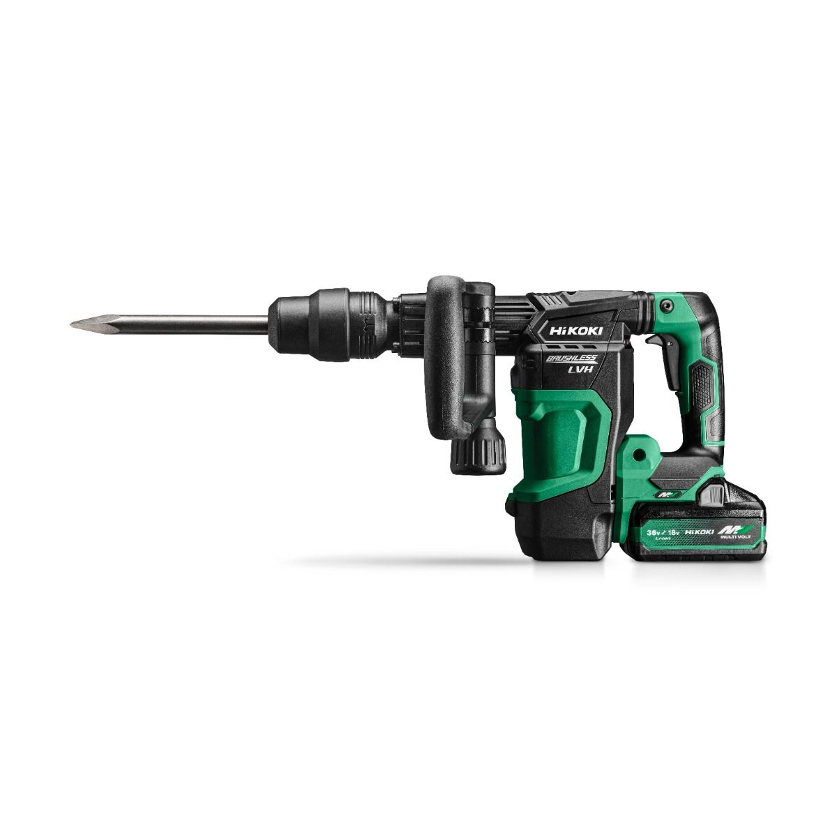 ACCU BREEKHAMER SDS-MAX 36V - BRUSHLESS - 6,8J - LVH - 2x MV-BX [36V 4,0Ah/18V 8,0Ah] - in KUNSTOF KOFFER