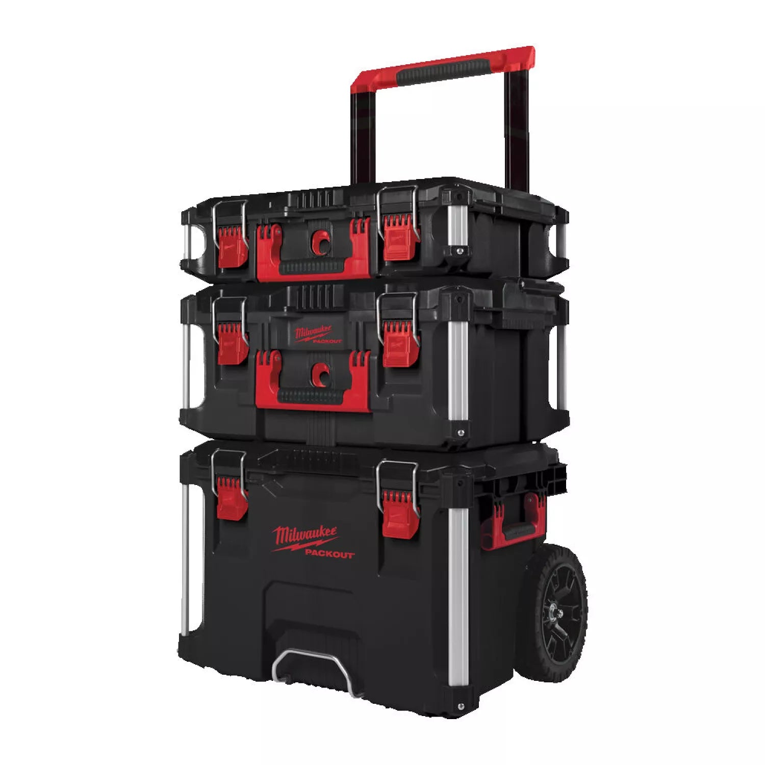 Milwaukee M18 FPP8E-553P 18V Li-ion 8-Delige combiset (3x 5.5Ah + 1x 3.0Ah) in Packout