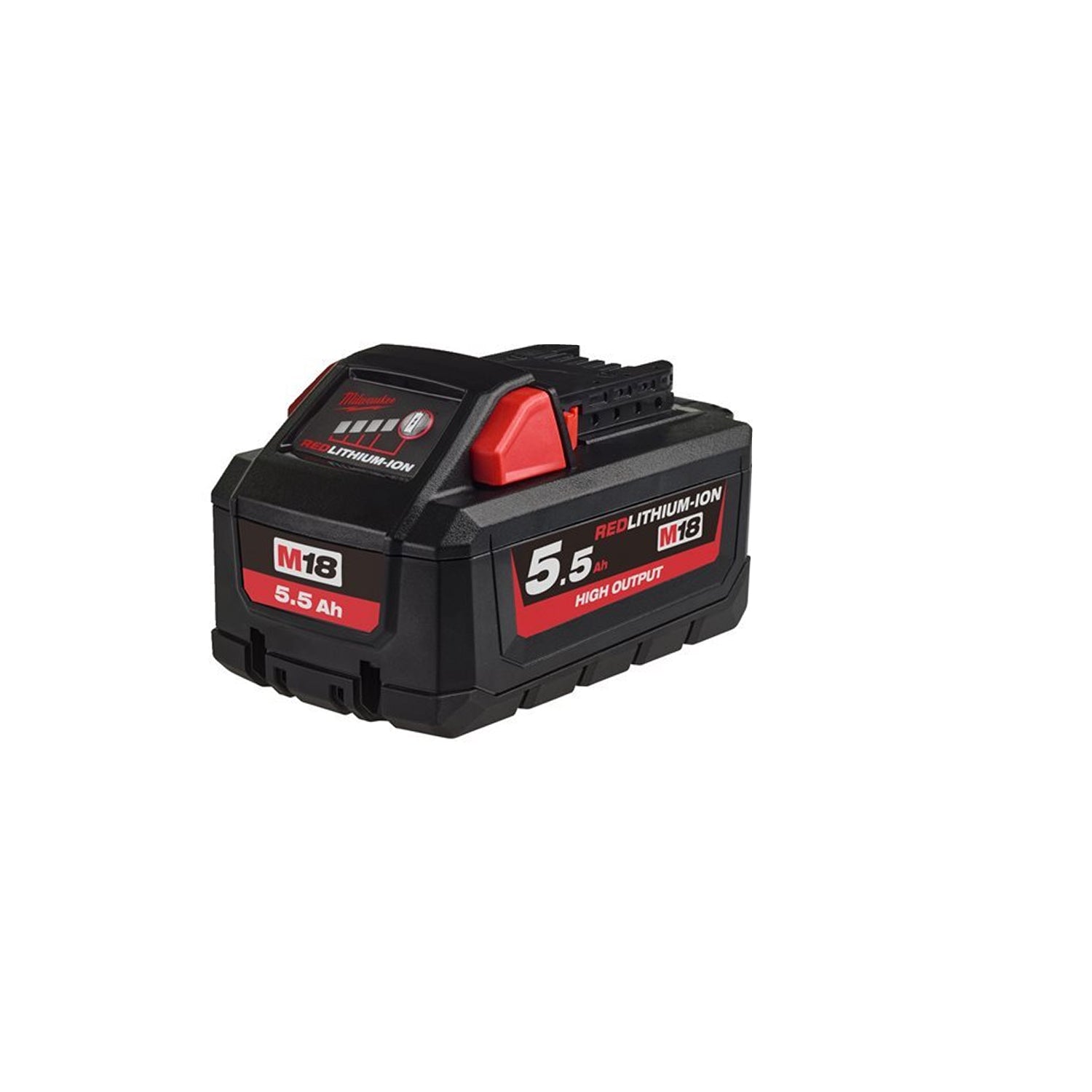 Milwaukee M18 FPP8E-553P 18V Li-ion 8-Delige combiset (3x 5.5Ah + 1x 3.0Ah) in Packout