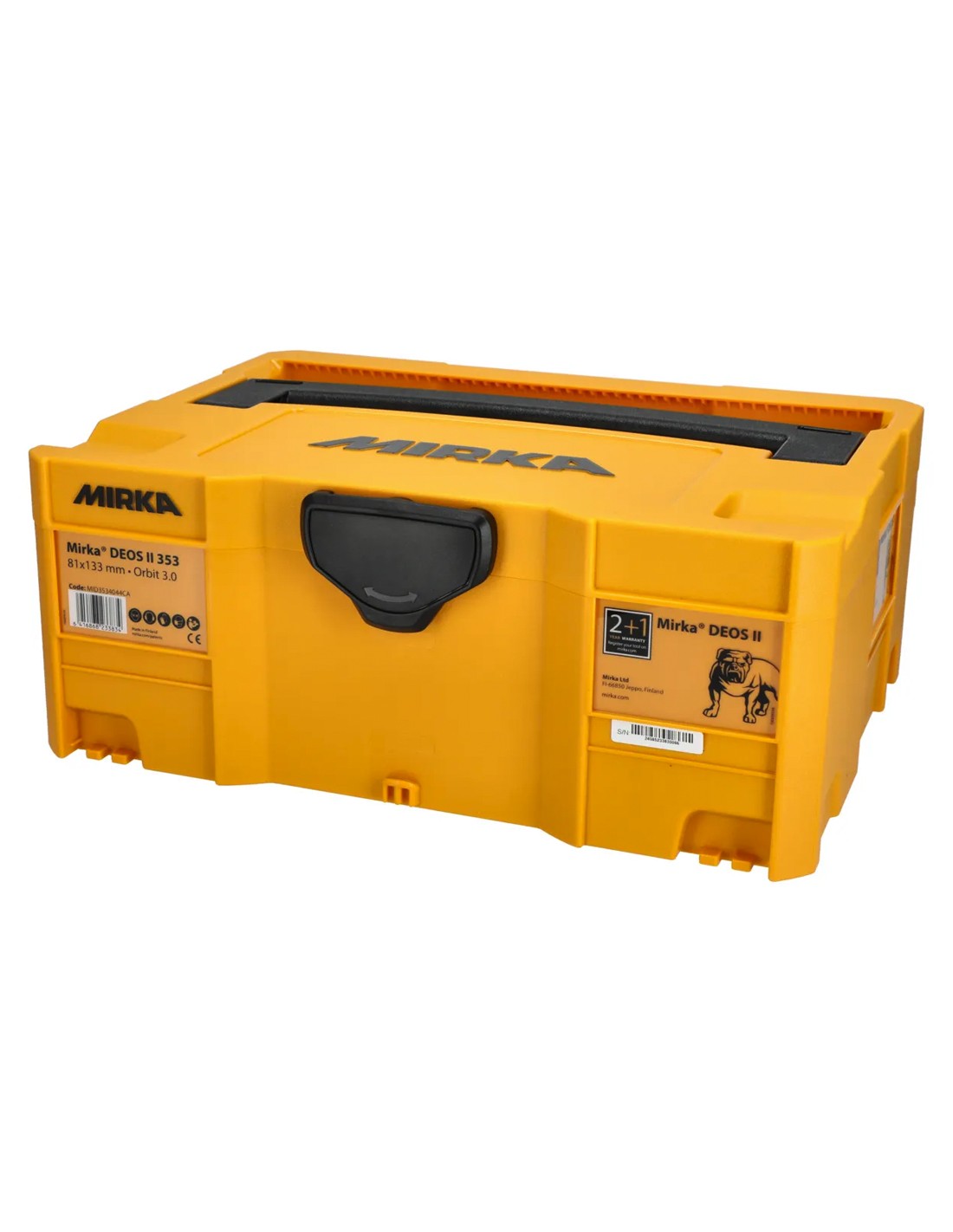 Mirka DEOS II 353 Vlakschuurmachine 81x133mm in Koffer