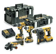 DeWALT DCK422P3 18V Li-ion XR accu 4-delige combiset (3x 5.0Ah) in 2 TOUGHSYSTEM koffers