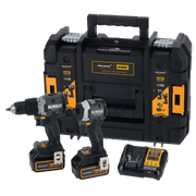 DeWALT DCK200MP2T-QW McLaren Limited Edition Combiset DCD85 + DCF85 18 V 5,0 Ah Li-Ion