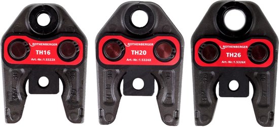 Rothenberger Romax 4000 18V Li-ion accuperstang set (1x 4.0Ah accu) incl. TH16-20-25 persbekken in koffer