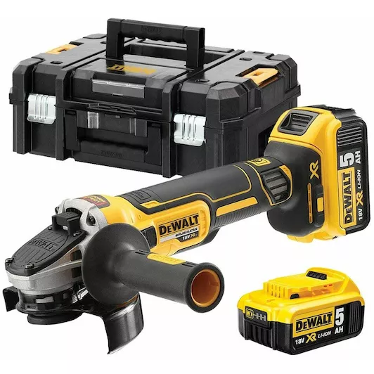 [5035048665527] DEWALT DCG405P2-QW 18V XR Brushless Haakse slijper 125mm