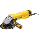 DEWALT DWE4207-QS 1000W Haakse slijper 125mm met schuifschakelaar en herstartbeveiliging