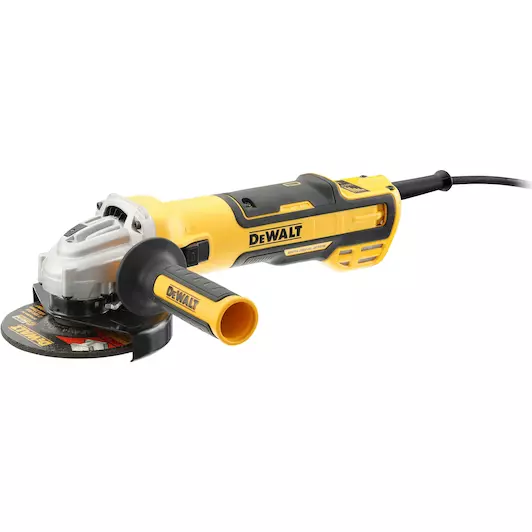 DEWALT DWE4357-QS 1700W Brushless Haakse slijper 125mm met schuifschakelaar