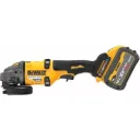 DEWALT DCG418SHDX2-QW 54V XR FLEXVOLT haakse slijper 125mm met veiligheidsschakelaar in zijhandgreep - 2x 9.0Ah Accu