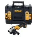 DEWALT DCG408NT-XJ 18V XR 125mm Haakse Slijper (dodemansschakelaar) - in TSTAK