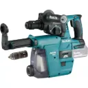 MAKITA DHR243ZJW 18V LXT accu-combihamer SDS-Plus 24mm + stofafzuiging DX07 in MAKPAC IV (zonder accu en lader)