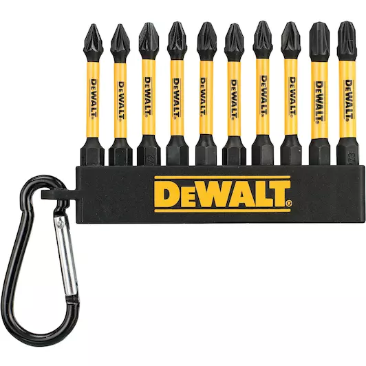 DEWALT DT7276-QZ Pozi Bit Keyring 10-delig