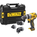 DeWALT DCD703NT-XJ 12V Li-ion XR accu boor-/schroefmachine body Multi-head in TSTAK - 57Nm