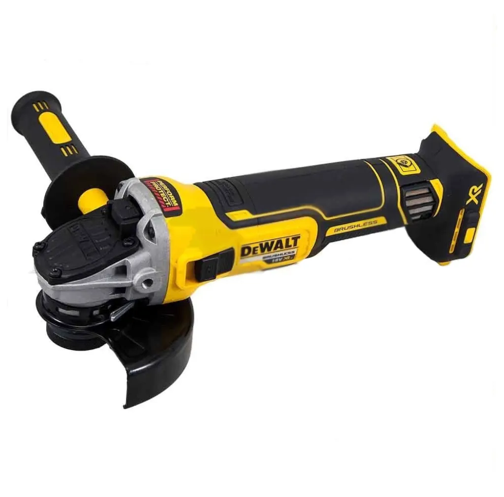 DeWALT DCG405N 18V Li-ion XR accu haakse slijper body - 125mm - koolborstelloos