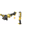 DEWALT DCG418NT-XJ 54V XR FLEXVOLT haakse accu-slijper 125mm in TSTAK koffer