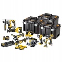 DeWALT DCK1012P4T 18V Li-ion accu 10-delige combiset (4x 5.0Ah accu) in TSTAK