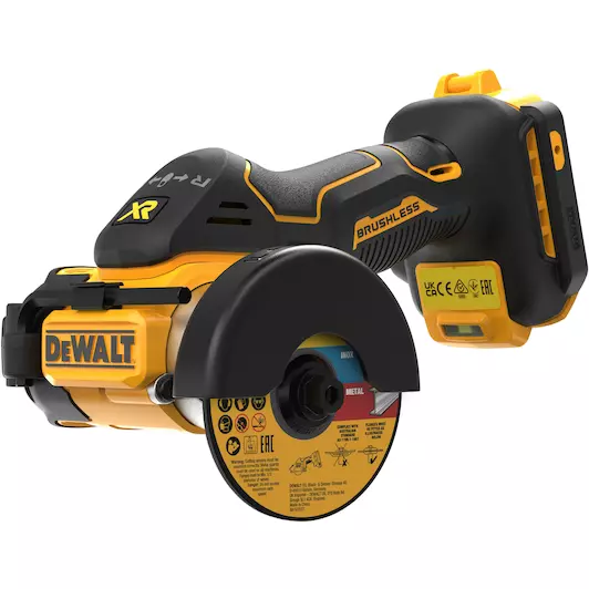 [5035048747759] DeWALT DCS438N-XJ 18V Li-ion XR accu compacte slijpmachine body - 76 mm - koolborstelloos