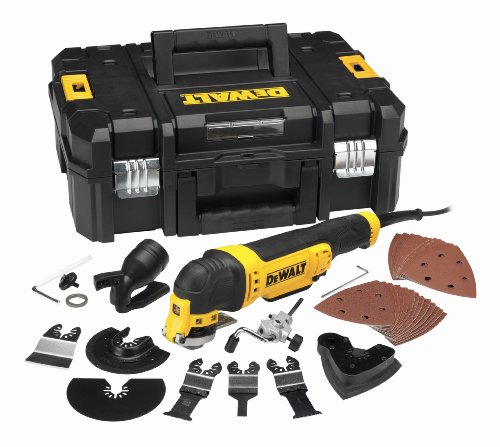[5035048460771] DeWALT DWE315KT-QS Multitool + 37 delige accessoiresset in TSTAK - 300W