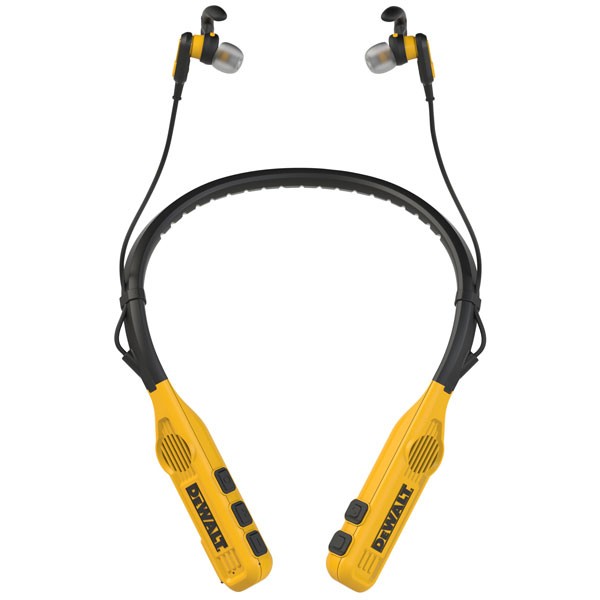 Dewalt Jobsite Pro Max Neckband Oordopjes Met Ingebouwde Speakers