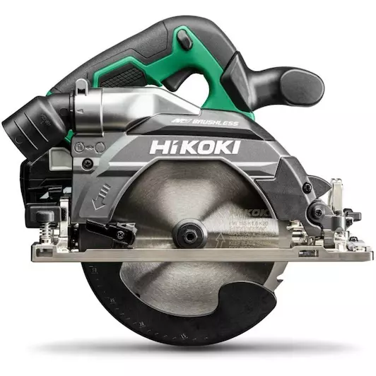 [4966376408177] Hikoki ( C3606DBWPZ ) C3606DB WPZ ACCU CIRKELZAAG 36V, BL, 165MM, ZAAGDIEPTE 66MM, AS 20MM, MV, 2x MV-A [36V 2,5Ah/18V 5,0Ah] in HSC IV