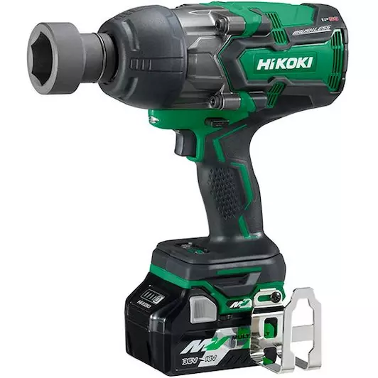 [4966376323623] Hikoki ( WR36DAWRZ ) WR36DA WRZ ACCU SLAGMOERAANZETTER 3/4" 36V, BL, 1180 Nm, MV, 2x MV-A [36V 2,5Ah/18V 5,0Ah] in HSC III