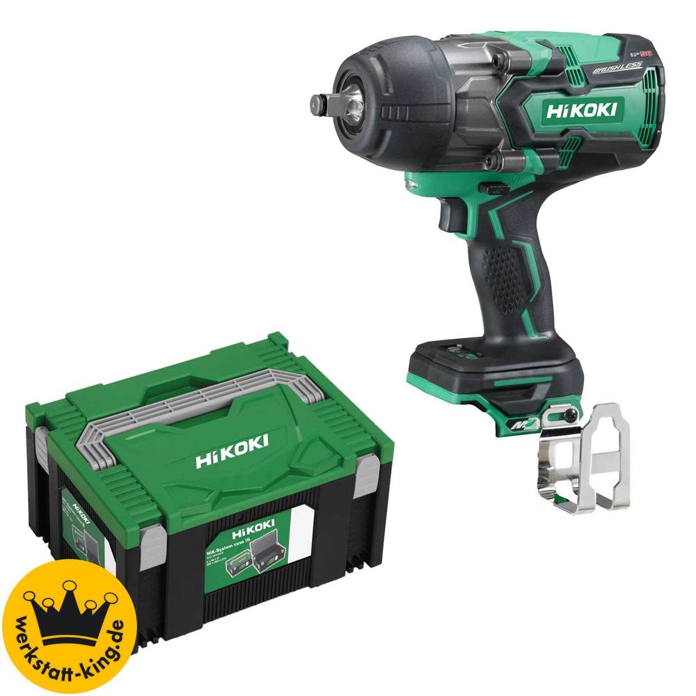 [4966376323791] Hikoki ( WR36DBW2Z ) WR36DB W2Z ACCU SLAGMOERAANZETTER 1/2" 36V, BL, 1130 Nm, MV, EXCLUSIVE in HSC III