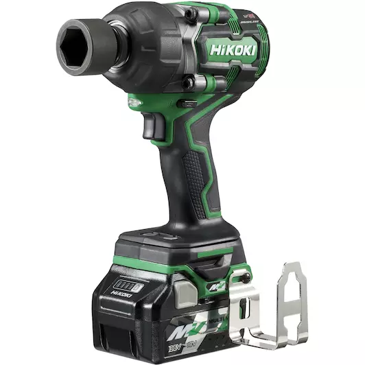 Hikoki ( WR36DEWRZ ) WR36DE WRZ ACCU SLAGMOERAANZETTER 1/2" 36V, BL, 770 Nm, MV, 2x MV-A [36V 2,5Ah/18V 5,0Ah] in HSC II