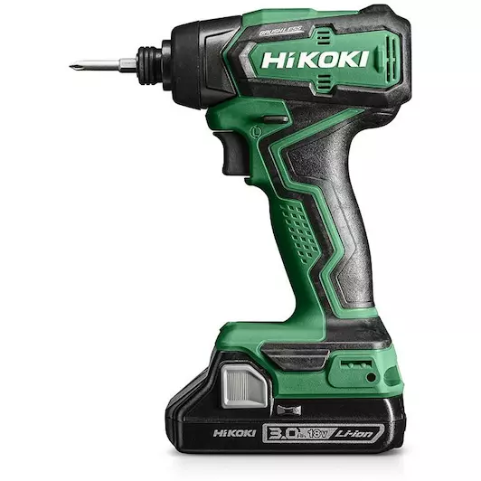 [4966376400751] Hikoki ( WH18DAWCZ ) WH18DA WCZ ACCU SLAGSCHROEVENDRAAIER 18V, BL, 140Nm, MV, 2x 18V 2,0Ah in KUNSTSTOF KOFFER