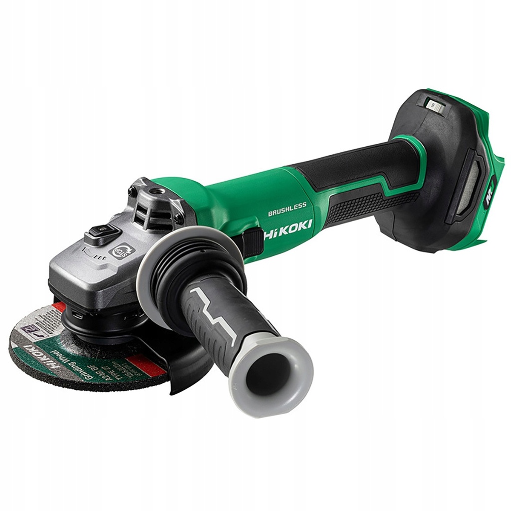 Hikoki ( G3613DVEW4Z ) G3613DVE W4Z ACCU HAAKSE-SLIJPMACHINE 36V, 1500W, VARIABEL TOERENTAL, BL, 125MM, REM, MV, EXCLUSIVE in DOOS