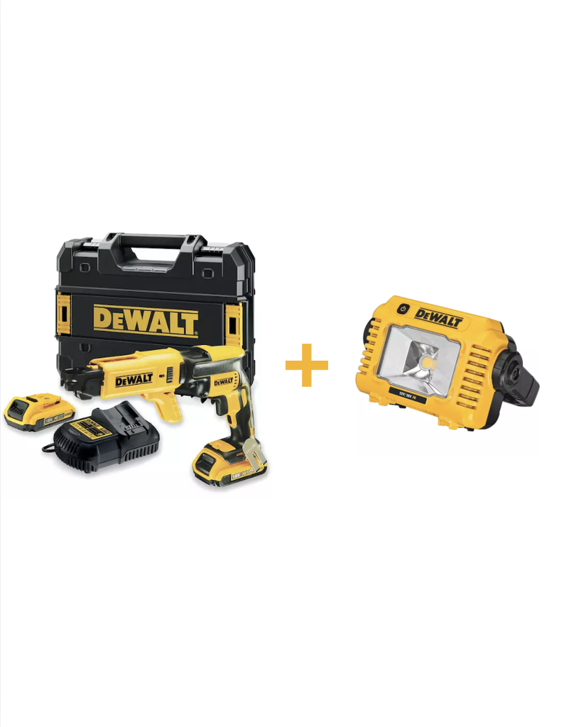 [5035048468524] DeWALT DCF620D2K-QW 18V Li-ion XR accu gipsschroefmachine / bandschroefmachine set (2x 2.0Ah) in TSTAK - koolborstelloos - 25-57mm