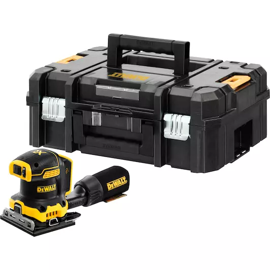 [5054905284121] DEWALT DCW200NT-XJ 18V XR Brushless 1/4 vel accu-vlakschuurmachine in TSTAK koffer