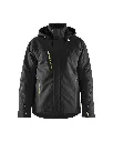 Blåkläder/Lichtgewicht winterjas 4-weg stretch/4484/Zwart/High Vis Geel