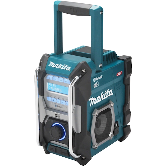 [088381739085] Makita MR004GZ 14,4/18/40V Li-Ion accu bouwradio body - FM/AM - DAB+ - Bluetooth - 230V