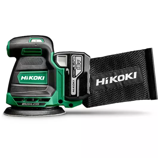 [4966376402342] Hikoki ( SV1813DAWPZ ) SV1813DA WPZ ACCU EXCENTERSCHUURMACHINE 18V, 125MM, MV, 2x 18V 5,0Ah in HSC II