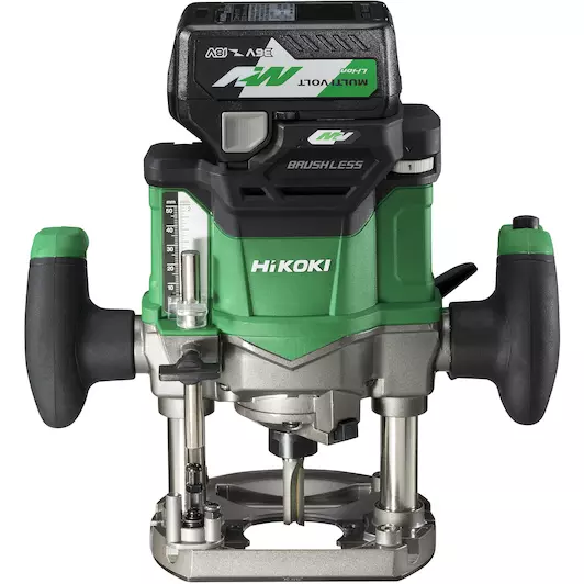 [4966376336005] Hikoki ( M3612DAWPZ ) M3612DA WPZ ACCU BOVENFREESMACHINE 36V, BL, 6-8-12MM, 2x MV-A [36V 2,5Ah/18V 5,0Ah] in HSC IV