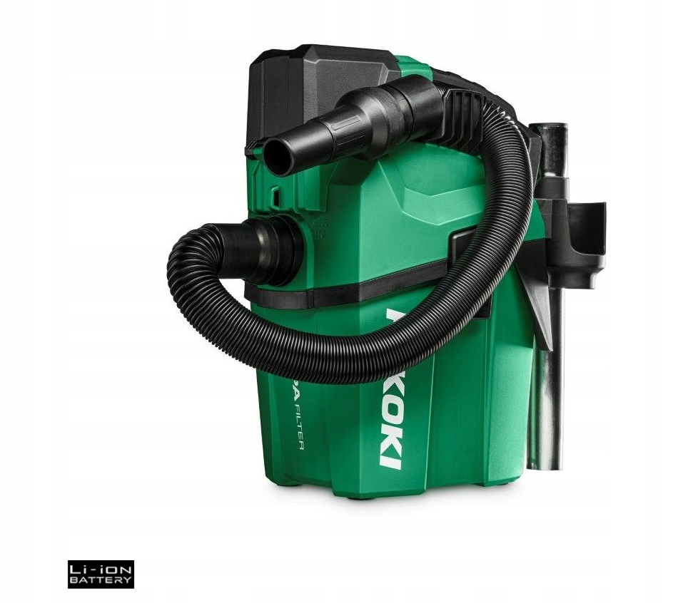 [4966376413850] Hikoki ( RP18DAW4Z ) RP18DA W4Z ACCU ZUIGER 18V, NAT/DROOG, HEPA, 6L, MV, EXCLUSIVE in DOOS