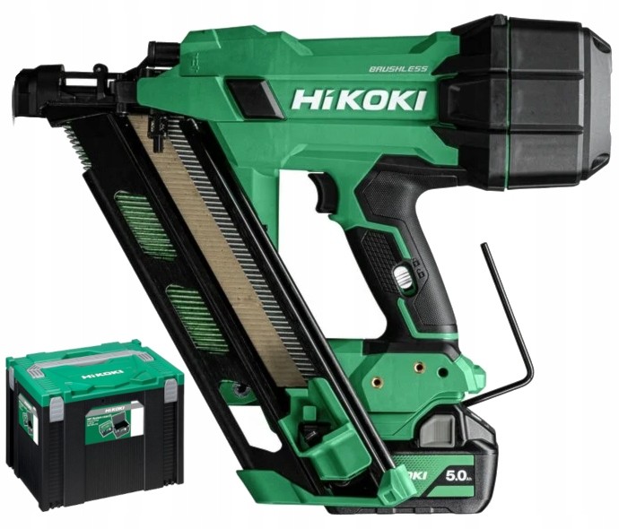 [4966376415960] Hikoki ( NR1890DCAW9Z ) NR1890DCA  ACCU SPIJKERAPPARAAT 18V, BL, D34-90 nagels, MV, EXCLUSIVE in HSC IV