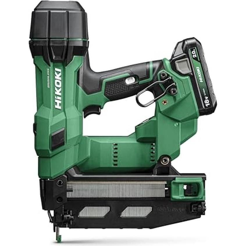 [4966376416677] Hikoki ( NT1865DSAWXZ ) NT1865DSA WXZ ACCU SPIJKERAPPARAAT 18V, BL, 16 GAUGE, MV, 2x 18V 2,0Ah in HSC IV