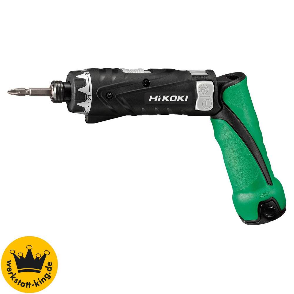 Hikoki ( DB3DL2WCZ ) DB3DL2 WCZ ACCU SCHROEFMACHINE  3,6V, 2x 1.5Ah accu's, in KUNSTSTOF KOFFER