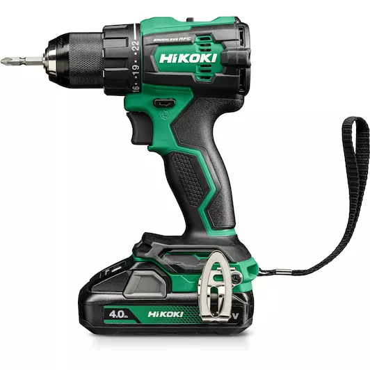 [4966376404650] Hikoki ( DS18DEWHZ ) DS18DE WHZ ACCU BOOR-SCHROEFMACHINE 18V, BL, 70 Nm, MV, 2x 18V 4,0Ah in HSC II