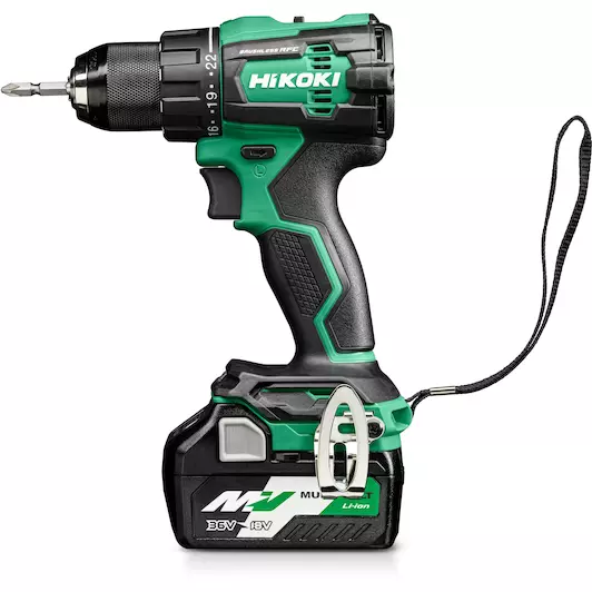 [4966376404674] Hikoki ( DS18DEWRZ ) DS18DE WRZ ACCU BOOR-SCHROEFMACHINE 18V, BL, 70 Nm, MV,2x MV-A in HSC II