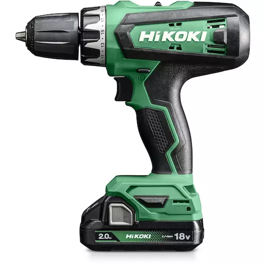 [4966376400454] Hikoki ( DS18DFWQZ ) DS18DF WQZ ACCU BOOR-SCHROEFMACHINE 18V, 53Nm, MV, 2x 18V 2.0Ah in HSC II