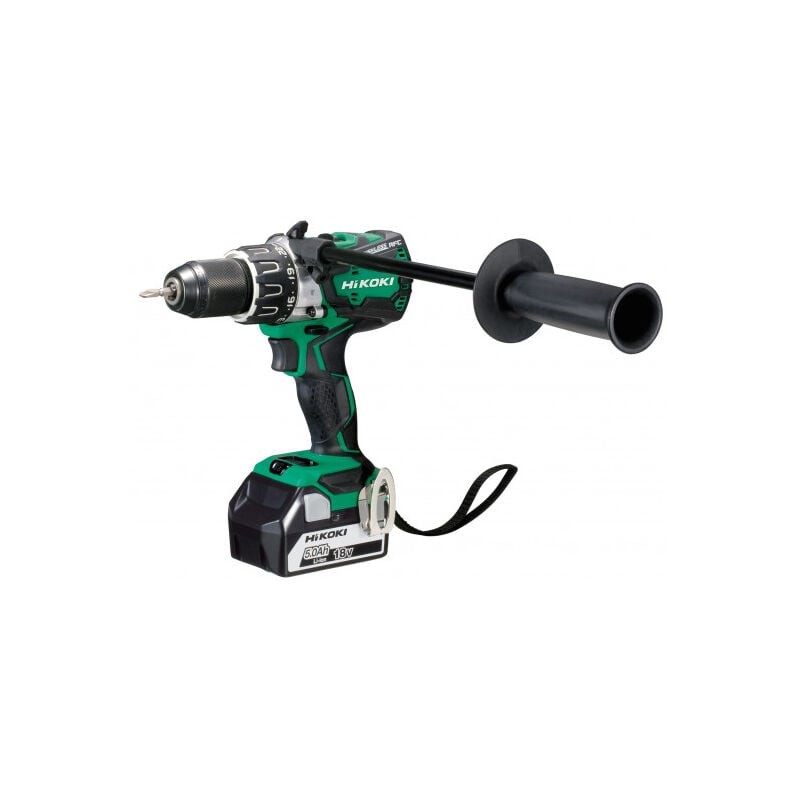 [4966376405251] Hikoki ( DV18DCWPZ ) DV18DC WPZ ACCU KLOP-BOORSCHROEFMACHINE 18V, BL, 140 Nm, MV, RFC, 2x 18V 5,0Ah in HSC II