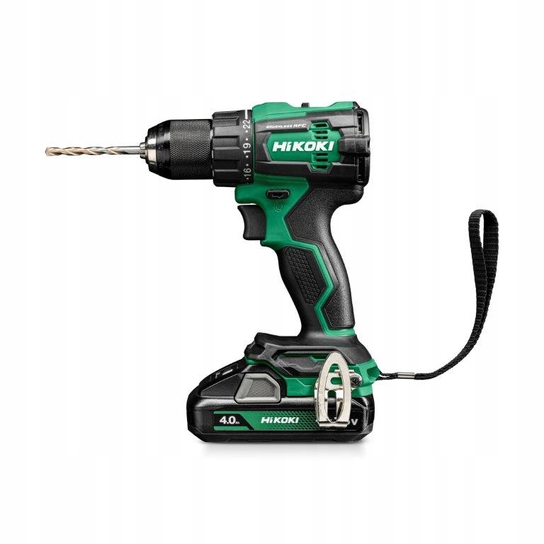 [4966376404810] Hikoki ( DV18DEWHZ ) DV18DE WHZ ACCU KLOP-BOORSCHROEFMACHINE 18V, BL, 70 Nm, MV, 2x 18V 4,0Ah in HSC II