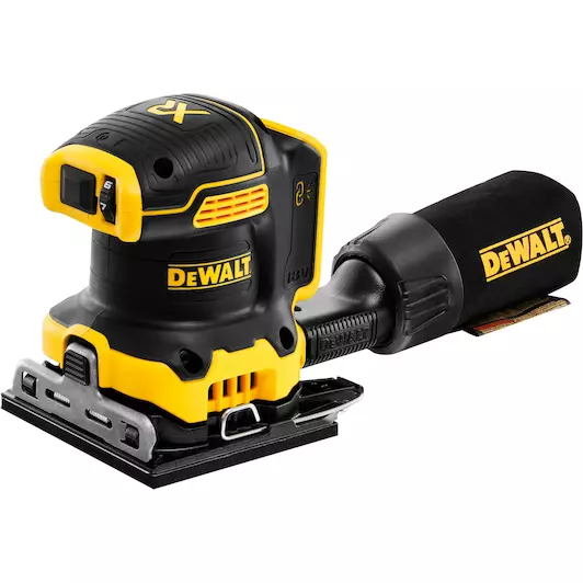 DEWALT DCW200N-XJ 18V XR Brushless accu-vlakschuurmachine 1/4 vel (zonder accu en lader)
