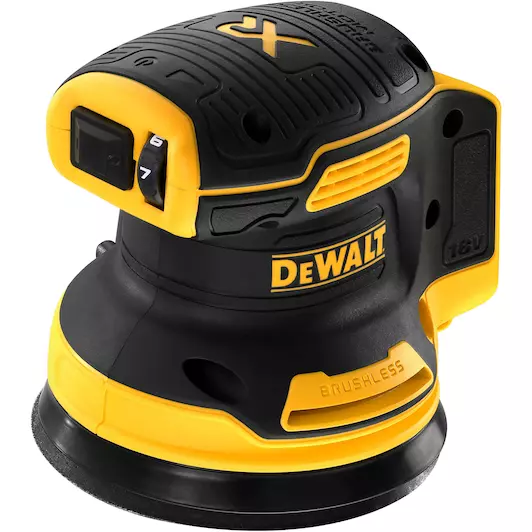 DEWALT DCW210N-XJ 18V XR Brushless excentrische accu-schuurmachine 125mm (zonder accu en lader)
