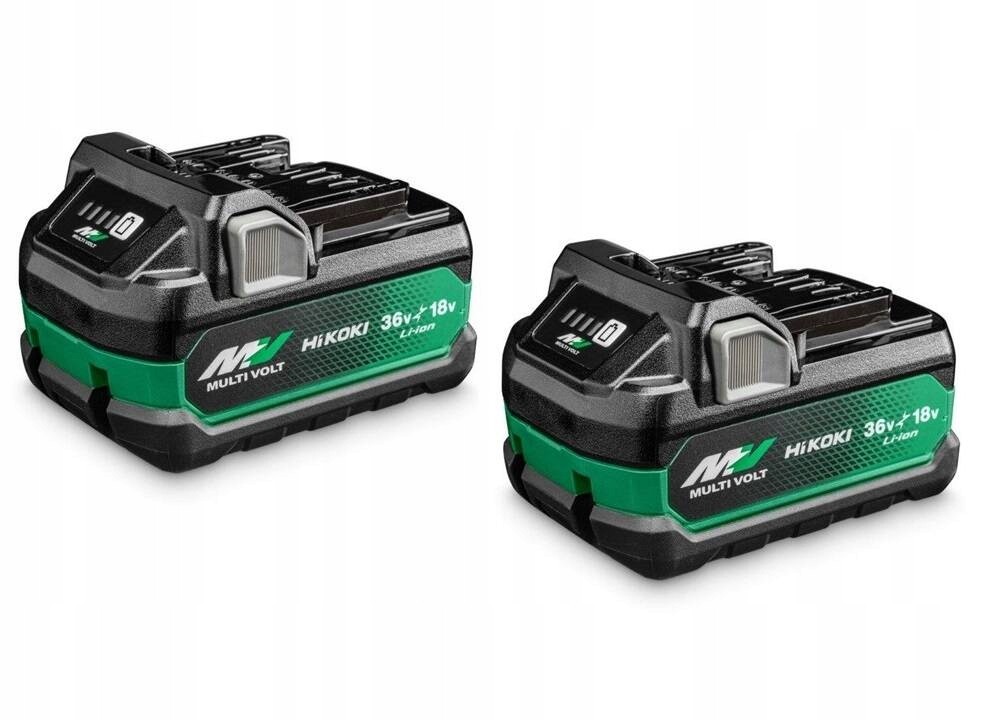 [4549115284043] Hikoki BSL36A18X ( 380205 ) BSL36A18X TWIN PACK ACCU'S, MULTIVOLT A, 2x MV-AX [36V 2,5Ah/18V 5,0Ah]