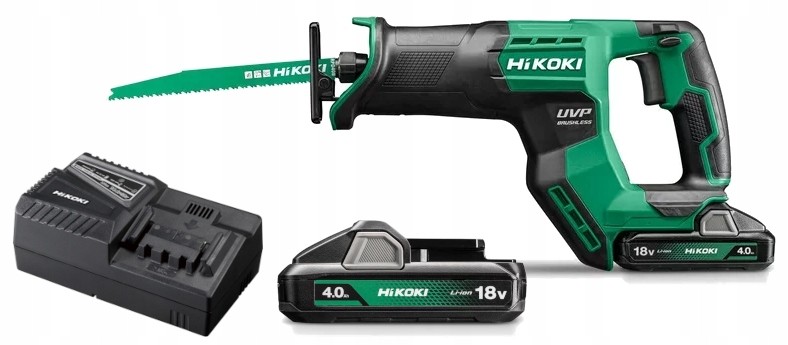 Hikoki CR18DMA ( CR18DMAWWZ ) CR18DMA WWZ ACCU SCHROBZAAG 18V, BL, 130MM, MV, 2x 18V 4,0Ah in HSC III