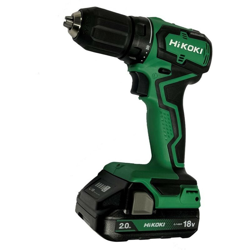 [4966376410941] Hikoki DS18DD ( DS18DDWRZ ) DS18DD WRZ ACCU BOOR-SCHROEFMACHINE 18V, BL, 55Nm, MV, 2x2,0Ah in HSC II