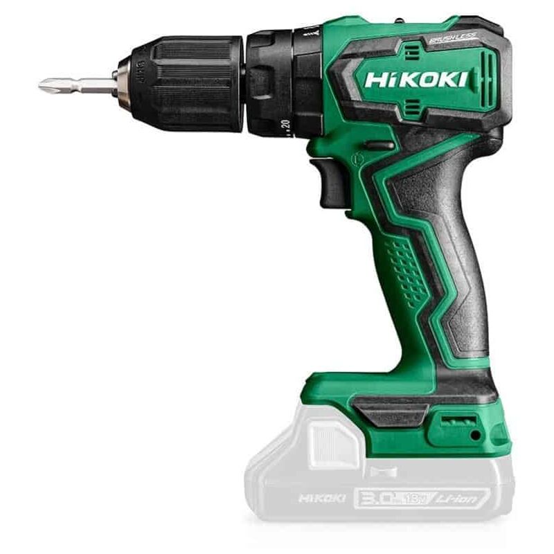 [4966376334629] Hikoki DV18DD ( DV18DDW4Z ) DV18DD W4Z ACCU KLOP-BOORSCHROEFMACHINE 18V, BL, 55Nm, MV EXCLUSIVE in DOOS